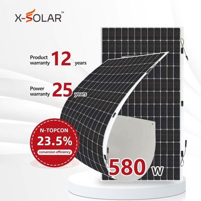 Voltaggio ottimale di funzionamento 44,19 V Glory Solar Motorhome 400W pannello fotovoltaico semiflessibile per camper marina yacht balcone sistemi fotovoltaici