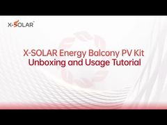 Set di moduli solari da balcone da 800W