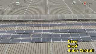 come installare un pannello solare flessibile in 12 secondi