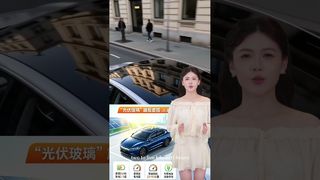 Tetto solare per auto dotato di BYD. X-SOLAR contribuisce ad ampliare la gamma dei veicoli elettrici a nuova energia.