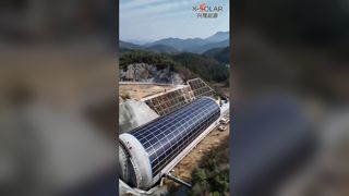 Caso di studio: installazione di pannelli solari su un tetto curvo